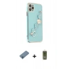 MARSİLYAN™- iPhone 11 Pro Max Kılıf Nova Işık Prime - Siyah Joko Magic 5D Hayalet Cam + Shine Kamera Lens Koruma Cam - MI