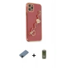 MARSİLYAN™- iPhone 11 Pro Max Kılıf Nova Işık Prime - Siyah Joko Magic 5D Hayalet Cam + Shine Kamera Lens Koruma Cam - SH