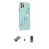MARSİLYAN™- iPhone 11 Pro Max Kılıf Nova Işık Prime - Siyah Joko Magic 5D Hayalet Cam + Shine Kamera Lens Koruma Cam - SH