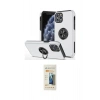 MARSİLYAN™- iPhone 11 Pro Max Kılıf Odak Form Prime - Siyah 6D Mat Seramik Hayalet Nano Ekran Koruyucu