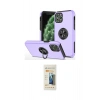 MARSİLYAN™- iPhone 11 Pro Max Kılıf Odak Form Prime - Siyah 6D Mat Seramik Hayalet Nano Ekran Koruyucu