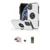 MARSİLYAN™- iPhone 11 Pro Max Kılıf Odak Form Prime - Siyah Joko Magic 5D Hayalet Cam + Pers Alüminyum Kamera Lens - KI
