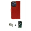 MARSİLYAN™- iPhone 11 Pro Max Kılıf Siluet Işık Serisi - Şeffaf 360 Full Body Arka Koruyucu + Rainbow Kamera Lens Koruma Cam - YL