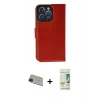 MARSİLYAN™- iPhone 11 Pro Max Kılıf Siluet Işık Serisi - Siyah 20D Premium Cam Ekran Koruyucu + Rainbow Kamera Lens Koruma Cam - YL