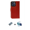 MARSİLYAN™- iPhone 11 Pro Max Kılıf Siluet Işık Serisi - Siyah 3D Antistatik Cam Ekran Koruyucu + Shine Kamera Lens Koruma Cam - GI