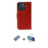 MARSİLYAN™- iPhone 11 Pro Max Kılıf Siluet Işık Serisi - Siyah 3D Antistatik Cam Ekran Koruyucu + Metal Kamera Lens Koruma Cam - GS