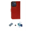 MARSİLYAN™- iPhone 11 Pro Max Kılıf Siluet Işık Serisi - Siyah 3D Antistatik Cam Ekran Koruyucu + Sierra Blue Shine Kamera Lens Koruma Cam