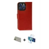 MARSİLYAN™- iPhone 11 Pro Max Kılıf Siluet Işık Serisi - Siyah 3D Antistatik Seramik Nano Ekran Koruyucu + Rainbow Kamera Lens Koruma Cam - GD