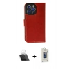 MARSİLYAN™- iPhone 11 Pro Max Kılıf Siluet Işık Serisi - Siyah Bilvis Hayalet Cam Ekran Koruyucu + Kamera Lens Koruma Cam - SF