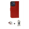 MARSİLYAN™- iPhone 11 Pro Max Kılıf Siluet Işık Serisi - Siyah Bilvis Hayalet Cam Ekran Koruyucu + Pers Alüminyum Kamera Lens - KI