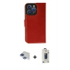 MARSİLYAN™- iPhone 11 Pro Max Kılıf Siluet Işık Serisi - Siyah Bilvis Hayalet Cam Ekran Koruyucu + Pers Alüminyum Kamera Lens - LT