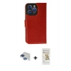MARSİLYAN™- iPhone 11 Pro Max Kılıf Siluet Işık Serisi - Siyah Mat Seramik Nano Ekran Koruyucu + Pers Alüminyum Kamera Lens - LT