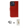 MARSİLYAN™- iPhone 11 Pro Max Kılıf Siluet Işık Serisi - Siyah Mat Seramik Nano Ekran Koruyucu + Pers Alüminyum Kamera Lens - SH