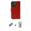 MARSİLYAN™- iPhone 11 Pro Max Kılıf Siluet Işık Serisi - Siyah Polymer Nano Ekran Koruyucu + Metal Kamera Lens Koruma Cam - GD