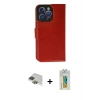 MARSİLYAN™- iPhone 11 Pro Max Kılıf Siluet Işık Serisi - Siyah Polymer Nano Ekran Koruyucu + Pers Alüminyum Kamera Lens - YL