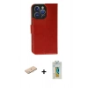 MARSİLYAN™- iPhone 11 Pro Max Kılıf Siluet Işık Serisi - Siyah Polymer Nano Ekran Koruyucu + Renkli Kamera Lens Koruma Cam - MI