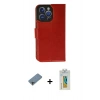 MARSİLYAN™- iPhone 11 Pro Max Kılıf Siluet Işık Serisi - Siyah Polymer Nano Ekran Koruyucu + Shine Kamera Lens Koruma Cam - GI