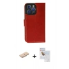 MARSİLYAN™- iPhone 11 Pro Max Kılıf Siluet Işık Serisi - Siyah Seramik Nano Ekran Koruyucu + Renkli Kamera Lens Koruma Cam - MI