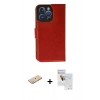 MARSİLYAN™- iPhone 11 Pro Max Kılıf Siluet Işık Serisi - Siyah Seramik Nano Ekran Koruyucu + Renkli Kamera Lens Koruma Cam - YL