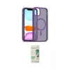 MARSİLYAN™- iPhone 11 Pro Max Kılıf Siluet Minimal Prime - Siyah 20D Premium Cam Ekran Koruyucu