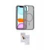 MARSİLYAN™- iPhone 11 Pro Max Kılıf Siluet Minimal Prime - Siyah Seramik Nano Ekran Koruyucu