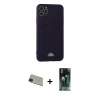 MARSİLYAN™- iPhone 11 Pro Max Kılıf Vadi Çizgi Prime - Şeffaf 360 Full Body Arka Koruyucu + Rainbow Kamera Lens Koruma Cam - YL
