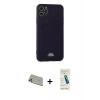 MARSİLYAN™- iPhone 11 Pro Max Kılıf Vadi Çizgi Prime - Şeffaf Pasifik Cam Ekran Koruyucu + Rainbow Kamera Lens Koruma Cam - GD