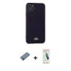 MARSİLYAN™- iPhone 11 Pro Max Kılıf Vadi Çizgi Prime - Şeffaf Pasifik Cam Ekran Koruyucu + Shine Kamera Lens Koruma Cam - MI