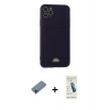 MARSİLYAN™- iPhone 11 Pro Max Kılıf Vadi Çizgi Prime - Şeffaf Pasifik Cam Ekran Koruyucu + Shine Kamera Lens Koruma Cam - GD