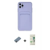 MARSİLYAN™- iPhone 11 Pro Max Kılıf Vadi Çizgi Prime - Siyah 20D Premium Cam Ekran Koruyucu + Shine Kamera Lens Koruma Cam - GI