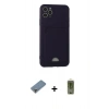 MARSİLYAN™- iPhone 11 Pro Max Kılıf Vadi Çizgi Prime - Siyah Joko Magic 5D Hayalet Cam + Metal Kamera Lens Koruma Cam - GD