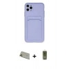 MARSİLYAN™- iPhone 11 Pro Max Kılıf Vadi Çizgi Prime - Siyah Joko Magic 5D Hayalet Cam + Rainbow Kamera Lens Koruma Cam - GD