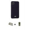 MARSİLYAN™- iPhone 11 Pro Max Kılıf Vadi Çizgi Prime - Siyah Joko Magic 5D Hayalet Cam + Rainbow Kamera Lens Koruma Cam - GD