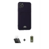 MARSİLYAN™- iPhone 11 Pro Max Kılıf Vadi Çizgi Prime - Siyah Joko Magic 5D Hayalet Cam + Kamera Lens Koruma Cam - SF