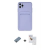 MARSİLYAN™- iPhone 11 Pro Max Kılıf Vadi Çizgi Prime - Siyah Seramik Nano Ekran Koruyucu + Shine Kamera Lens Koruma Cam - GS