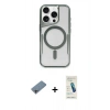 MARSİLYAN™- iPhone 11 Pro Max Kılıf Yadigar Klasik Özel Seri - Şeffaf Pasifik Cam Ekran Koruyucu + Shine Kamera Lens Koruma Cam - GI