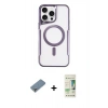 MARSİLYAN™- iPhone 11 Pro Max Kılıf Yadigar Klasik Özel Seri - Siyah 20D Premium Cam Ekran Koruyucu + Metal Kamera Lens Koruma Cam - GS