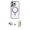 MARSİLYAN™- iPhone 11 Pro Max Kılıf Yadigar Klasik Özel Seri - Siyah 20D Premium Cam Ekran Koruyucu + Pers Alüminyum Kamera Lens - KI