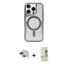 MARSİLYAN™- iPhone 11 Pro Max Kılıf Yadigar Klasik Özel Seri - Siyah 20D Premium Cam Ekran Koruyucu + Pers Alüminyum Kamera Lens - KI
