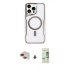 MARSİLYAN™- iPhone 11 Pro Max Kılıf Yadigar Klasik Özel Seri - Siyah 20D Premium Cam Ekran Koruyucu + Pers Alüminyum Kamera Lens - KI