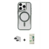 MARSİLYAN™- iPhone 11 Pro Max Kılıf Yadigar Klasik Özel Seri - Siyah 20D Premium Cam Ekran Koruyucu + Pers Alüminyum Kamera Lens - SH