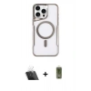 MARSİLYAN™- iPhone 11 Pro Max Kılıf Yadigar Klasik Özel Seri - Siyah Joko Magic 5D Hayalet Cam + Kamera Lens Koruma Cam - SF