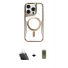 MARSİLYAN™- iPhone 11 Pro Max Kılıf Yadigar Klasik Özel Seri - Siyah Joko Magic 5D Hayalet Cam + Kamera Lens Koruma Cam - SF