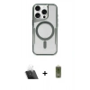 MARSİLYAN™- iPhone 11 Pro Max Kılıf Yadigar Klasik Özel Seri - Siyah Joko Magic 5D Hayalet Cam + Kamera Lens Koruma Cam - SF