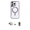 MARSİLYAN™- iPhone 11 Pro Max Kılıf Yadigar Klasik Özel Seri - Siyah Joko Magic 5D Hayalet Cam + Pers Alüminyum Kamera Lens - KI