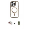 MARSİLYAN™- iPhone 11 Pro Max Kılıf Yadigar Klasik Özel Seri - Siyah Joko Magic 5D Hayalet Cam + Pers Alüminyum Kamera Lens - KI