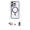 MARSİLYAN™- iPhone 11 Pro Max Kılıf Yadigar Klasik Özel Seri - Siyah Joko Magic 5D Hayalet Cam + Pers Alüminyum Kamera Lens - KI