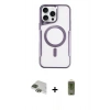 MARSİLYAN™- iPhone 11 Pro Max Kılıf Yadigar Klasik Özel Seri - Siyah Joko Magic 5D Hayalet Cam + Pers Alüminyum Kamera Lens - YL