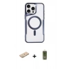 MARSİLYAN™- iPhone 11 Pro Max Kılıf Yadigar Klasik Özel Seri - Siyah Joko Magic 5D Hayalet Cam + Renkli Kamera Lens Koruma Cam - YL