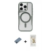 MARSİLYAN™- iPhone 11 Pro Max Kılıf Yadigar Klasik Özel Seri - Siyah Mat Seramik Nano Ekran Koruyucu + Metal Kamera Lens Koruma Cam - MI